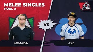 Armada vs Axe - Melee Singles: Pool B - Smash Summit 6