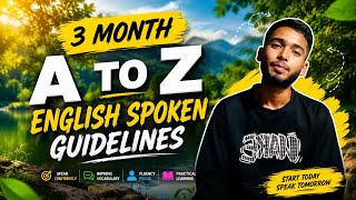 3 Months to Fluent English l Your English Starts Today!💀😱