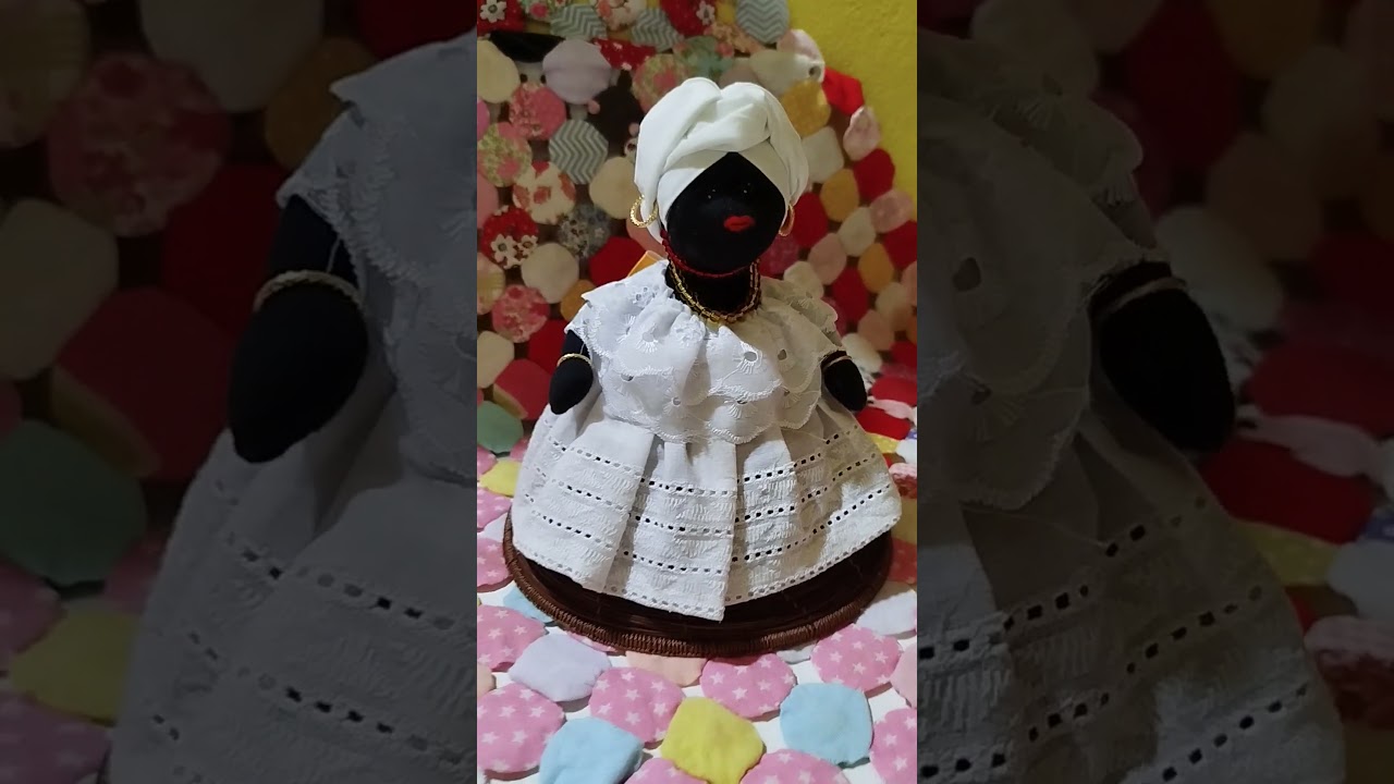 Boneca de Pano Baiana 