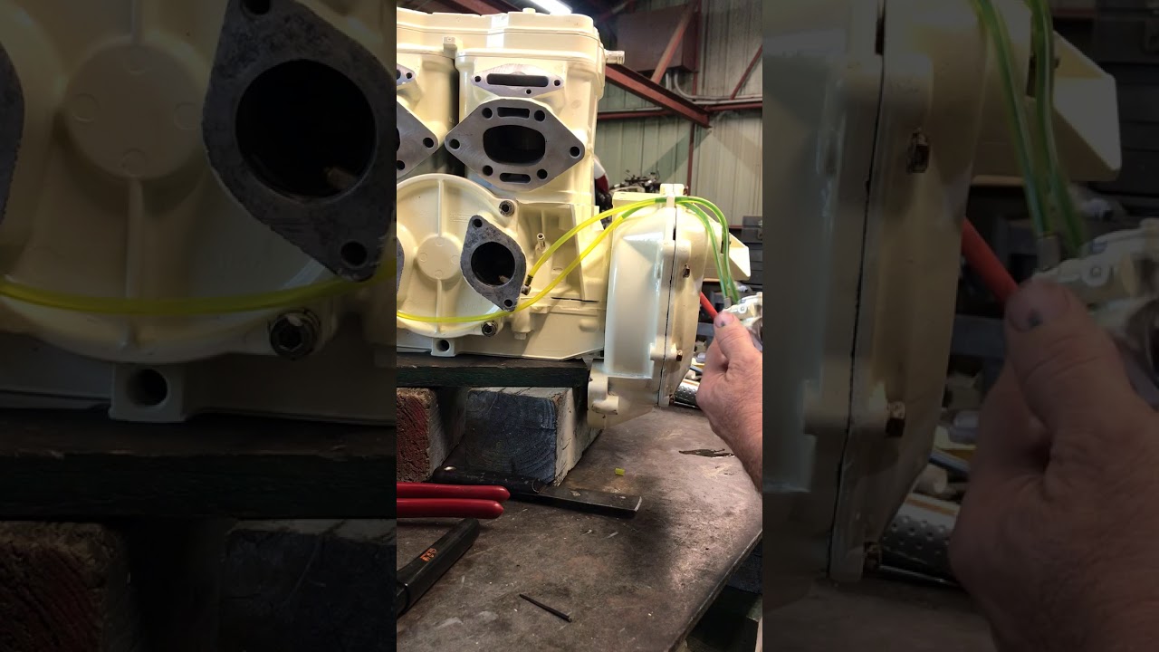 Seadoo GTX 787 Oil Pump Line Priming YouTube