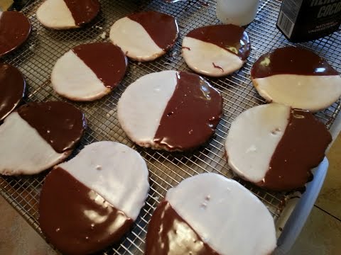 New York City Famous black and white cookies