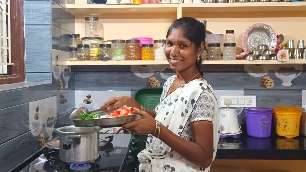 సండే స్పెషల్ గా ఇరాత్రి టొమోటో రైస్ చేసాను😋😋