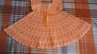 Order for Written English instructions pattern from here https://goo.gl/eHhE54, Lacy crochet baby dress pattern, https://howtocrochett.