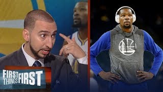 Kevin Durant Apologizes For Idiotic Tweets On Thunder - Nick And Cris React First Things First