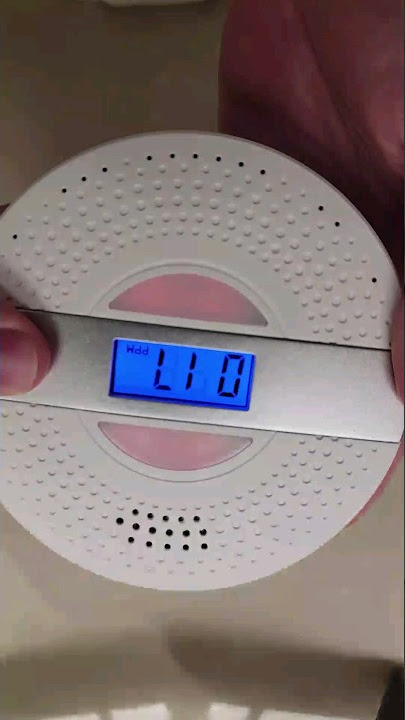 Smoke Alarm Unboxing CO Detector Carbon Monoxide Fire Prevention Safety Device Unbox Speed #shorts