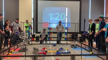 VEX Turning point 98134A 8451C vs. 11495B 59990Z, 39 point match!