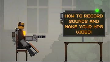How to record sounds and make a melon playground video!!!