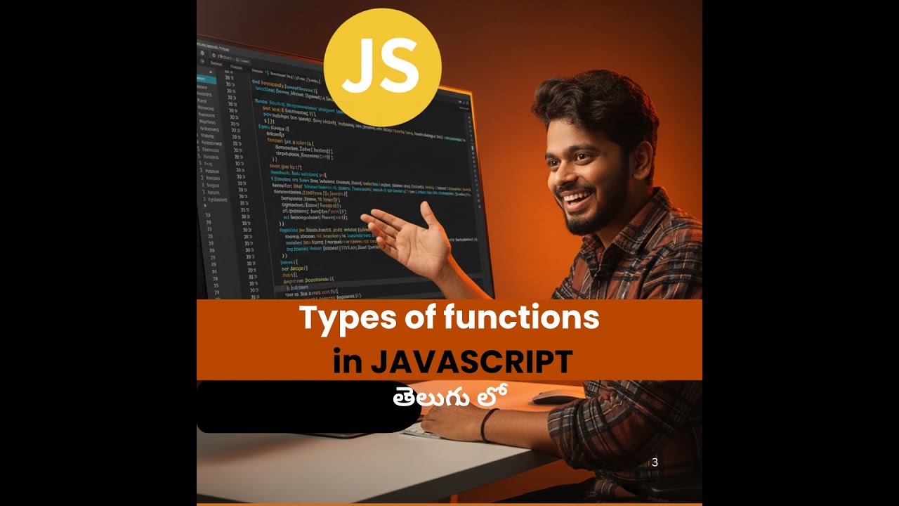 Types of Functions in JavaScript Explained | Telugu Tutorial | Saiteja ...