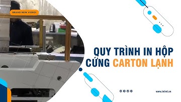 Quy Trình In Hộp Cứng Với Dây Chuyền Máy Sản Xuất