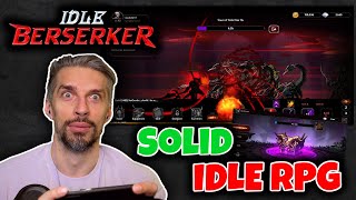 Stylish and Fun - IDLE BERSERKER // Review of Idle and Incremental Games