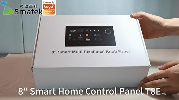 8" Smart Home Automation Dashboard Tablet Smart Control Panel TUYA Zigbee Hub for US EU ASIA T8E
