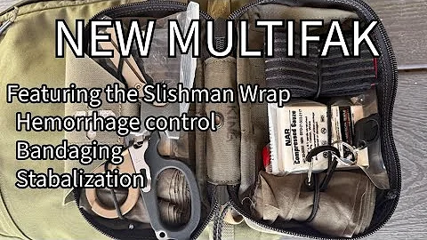 New Multiple Use IFAK Individual First Aid Kit designed by Doctors for Outdoor Use