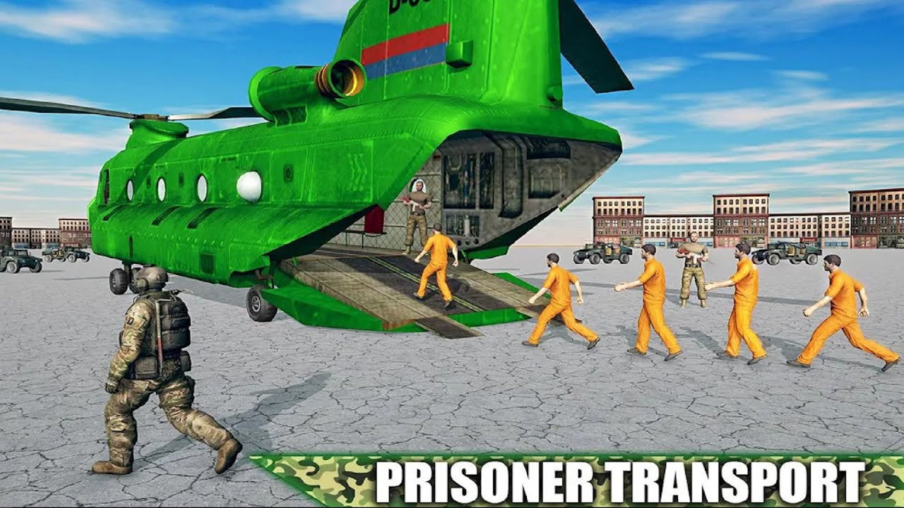 Army Prisoner Transport Criminal Transport Games - Military Transporter  [Android GamePlay] Part #5