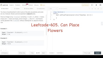 18 Jan Leetcode Daily 605. Can Place Flowers - Leetcode Problem Statement (Hindi)