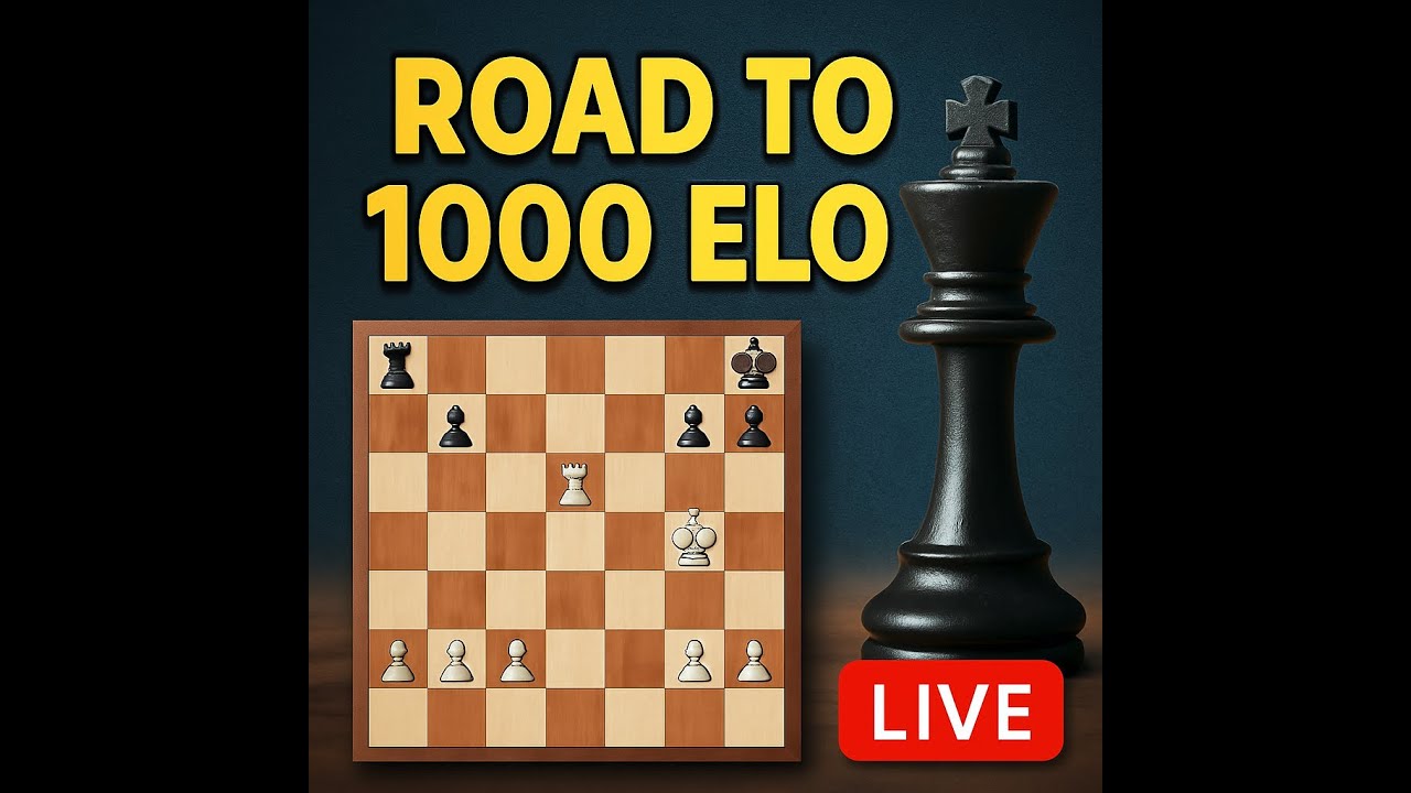 Road to 1000 elo chess - YouTube