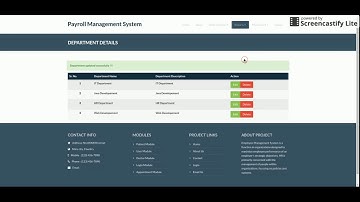 Payroll Management System | Python Django Project Tutorial | Python CRUD Project