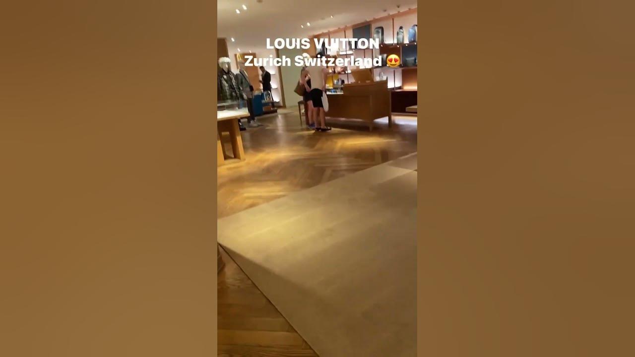 LOUIS VUITTON Zurich Switzerland Store❤️❤️❤️ #favoritestore 