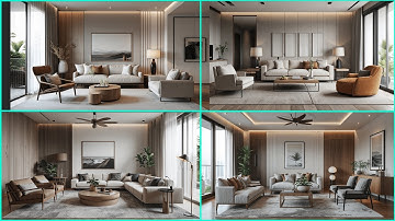 Minimalist Living Room Design 2025 | Cozy Warm Minimalism & Smart Storage Solutions