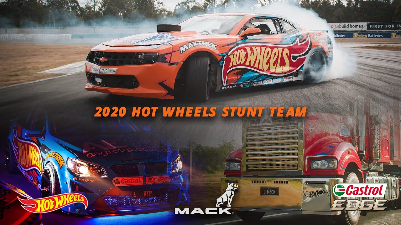 Hot Wheels Stunt teams NEW Drift car and NEW MACK Truck launch. YouTube