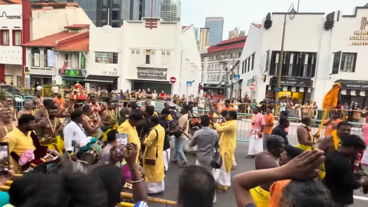 Singapore Fire walk festival 12 Oct 2025