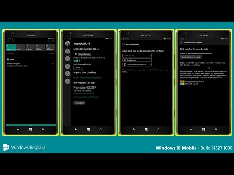 Hands on Windows 10 Mobile Build 14327