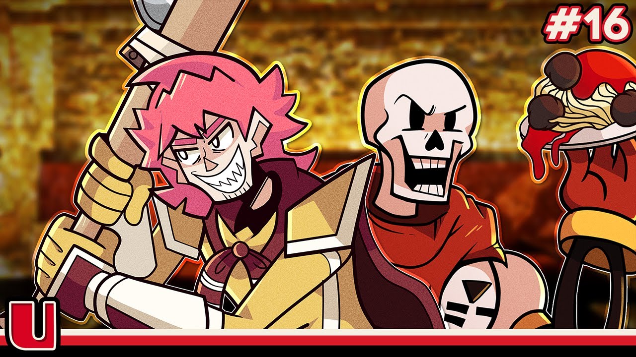 Giovanni Potage vs Papyrus - Uber Rap Battles #16