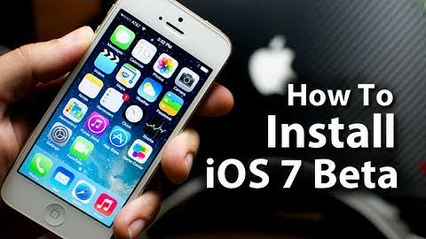 How To Install iOS 7 Beta On Your iPhone 5/4S/4 & iPod Touch 5G