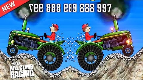 Hill Climb Racing - gameplay walkthrough Part - 4 Tractor 🚜 (ios, Android) | review gameplay | HCR