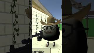 😱Это Секретный Чикен Ган! Приватный Сервер! #Shorts #Chickengun