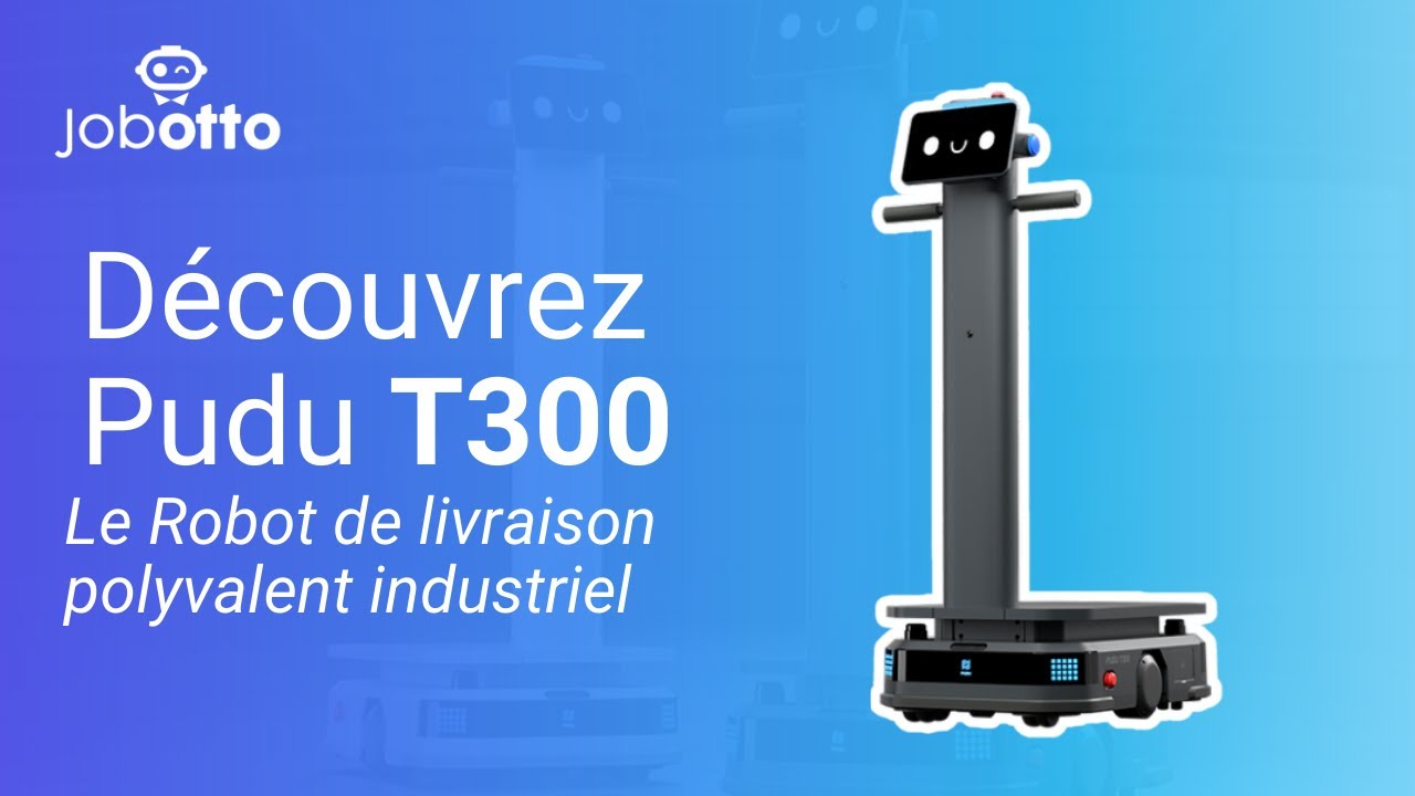 Découvrez Pudu T300 : Le Robot de Livraison Industriel Innovant ! 🚀📦