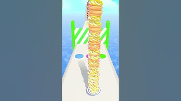 Pancake Run All Levels Gameplay 1 #shorts #viral #youtubeshorts