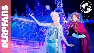 Disney's Frozen Making of ice Sculptures