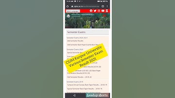 CSJM Kanpur University Various Semester Exam Result 2021|Download Your Results