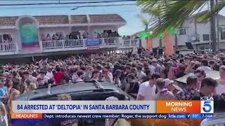 Mive Santa Barbara Party Results In Dozens Of Arrests