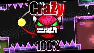 CraZy НА ТЕЛЕФОНЕ! БЕЗУМИЕ СО СЛОМАННЫМ ТАЧСКРИНОМ, И ТРИ ТЫЩИ ЗВЕЗД! GEOMETRY DASH!