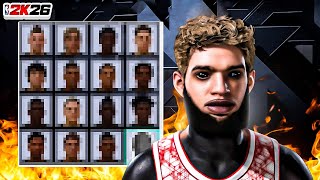 The Ultimate Best Face Creation In Nba 2K26 Jahtv Official Og Face Creation.. Drippy Face Creation
