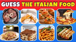 Guess the Italian Food in 3 Seconds 🇮🇹🍝🍜🥘| Most Popular Foods & Meals & Drinks | Food Quiz screenshot 2