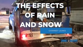 Chimney Leak // The Effects of Rain & Snow