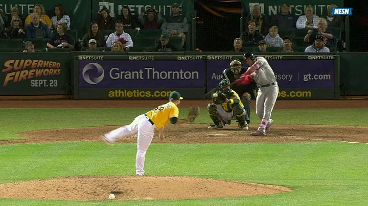 BOS@OAK: Moncada collects a hit from the right side