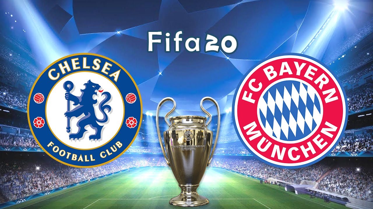 Fifa 20 | Chelsea vs Bayern Munchen | Round Of 16 UCL - Full Match + Gameplay Leg 1 19/20