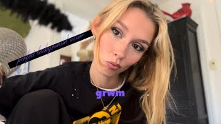 Chill asmr while i get ready (makeup asmr , tapping, mouth sounds, background asmr)