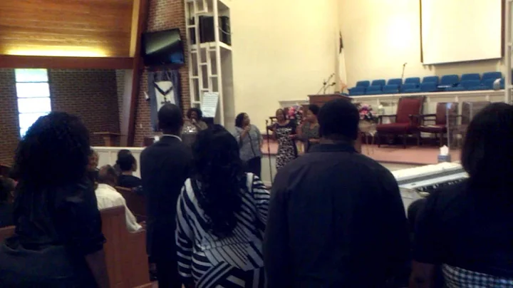 Mary Bush-Smith "I got my eyes on Jesus"