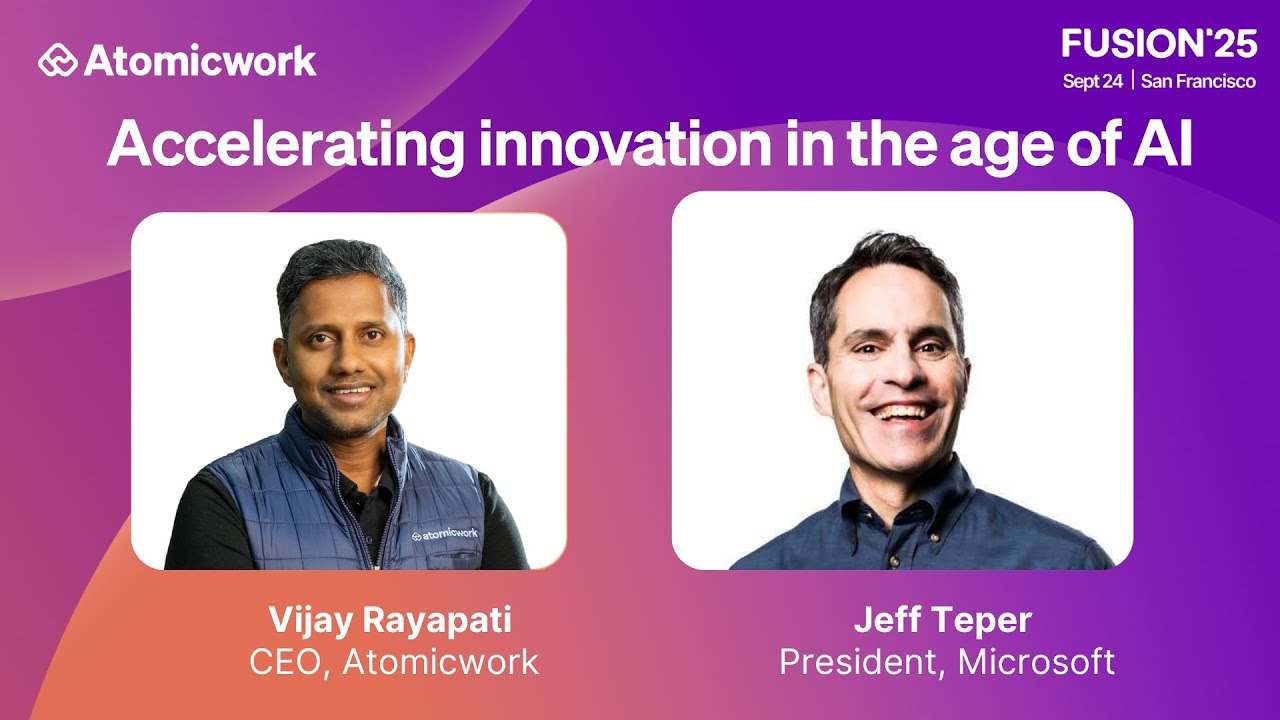 How CIOs can accelerate innovation in the AI era | Jeff Teper, Microsoft