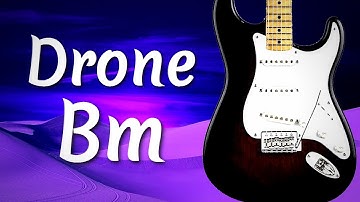 B Minor Slow Ambient Drone Backing Track to Practice Modes