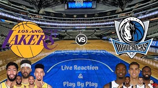Nba live stream: los angeles lakers vs dallas mavericks (live reaction
& play by play)