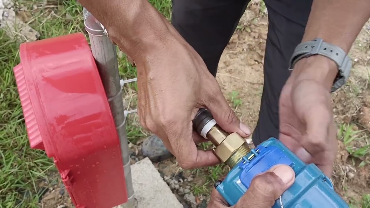 Cara-cara memasang meter pipa air yang benar