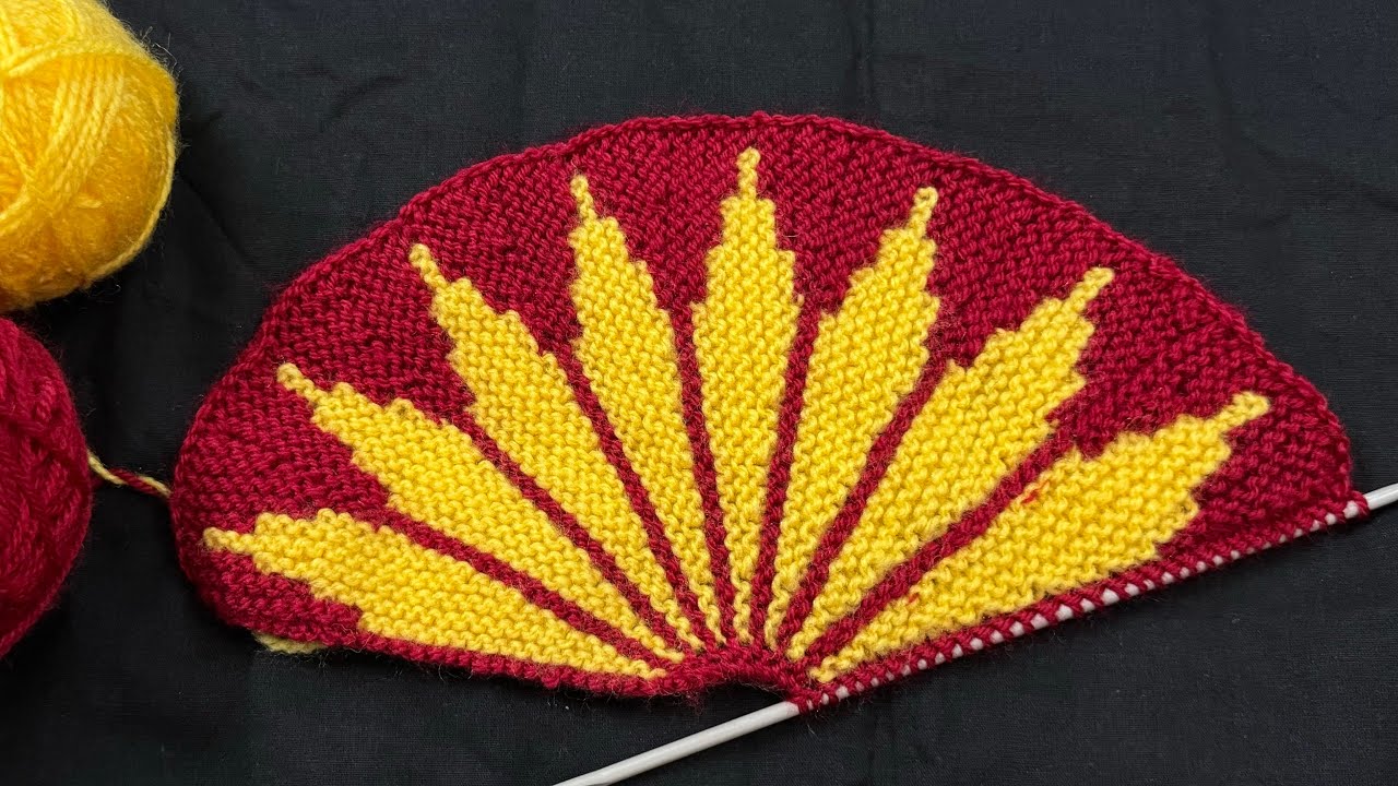 Make a beautiful doormat design🧶very easy and circle shape design 