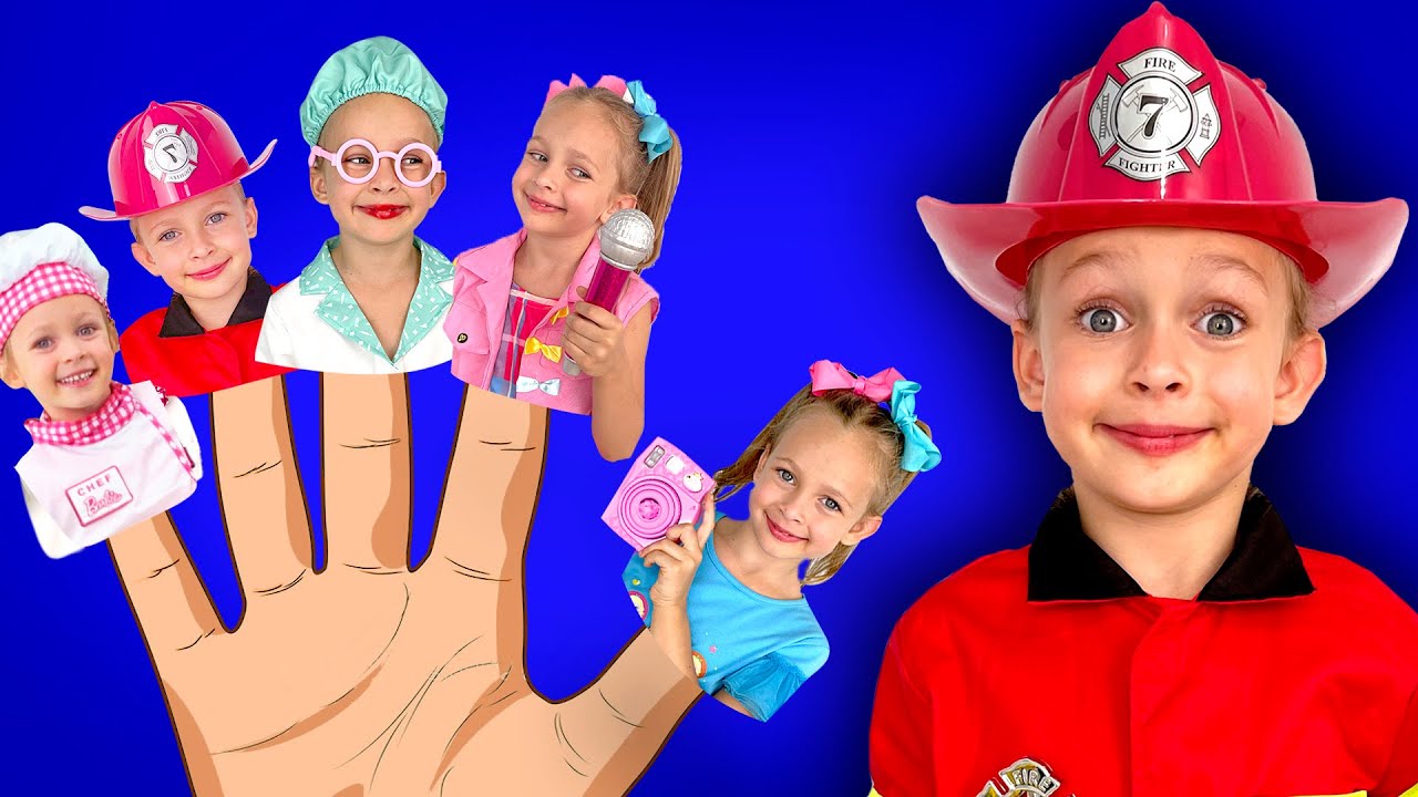 Canção infantil - Família de dedos | Kids Song in Portuguese