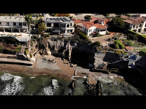 Soar over eroding Pismo Beach bluffs as tides take toll