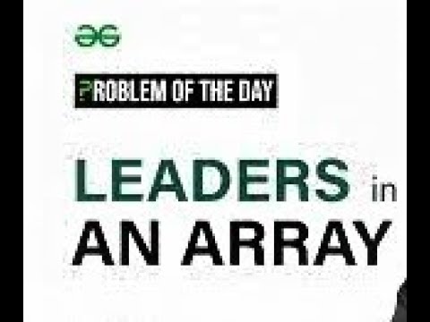 Leaders in an